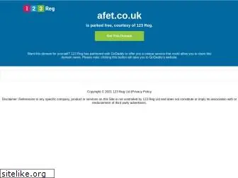afet.co.uk