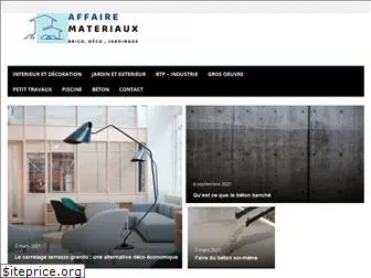 affairemateriaux.fr