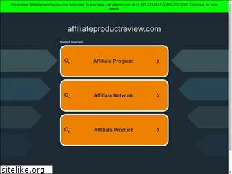 affiliateproductreview.com