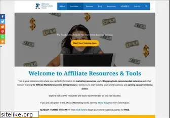 affiliateresourcesandtools.com