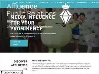 affluencepr.com