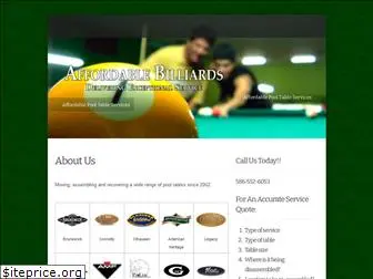 affordable-billiards.com