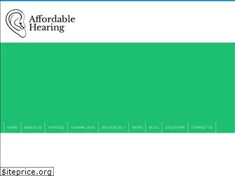 affordable-hearingllc.com