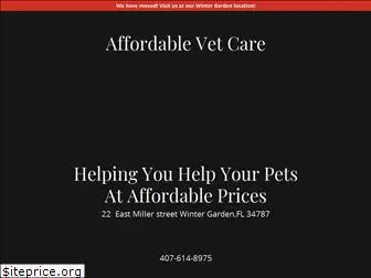 affordable-vet-care.com