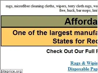 affordable-wiping-rags.com