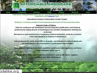 affordablearborcare.com