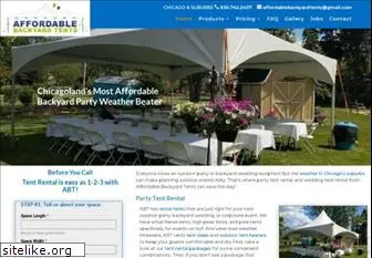 affordablebackyardtents.com