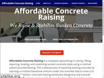 affordableconcreteraising.com