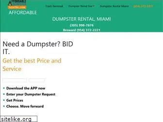 affordabledumpsternearme.com