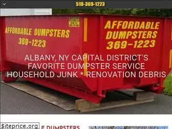 affordabledumpstersalbany.com