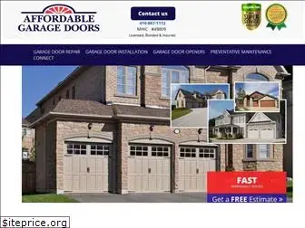 affordablegaragedoorsllc.com