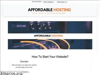 affordablehosting.biz