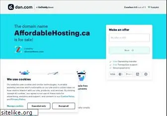 affordablehosting.ca