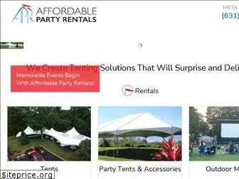 affordablepartyrental.net