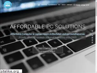 affordablepcsolutions.co.uk