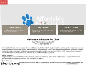affordablepetclinic.net thumbnail
