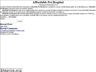affordablepethospital.com