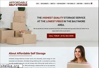 affordablestoragebaltimore.com