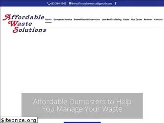 affordablewastesolutions.net