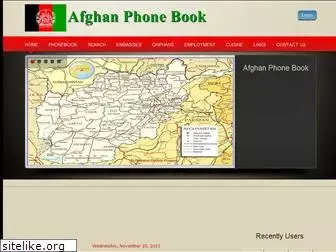 afghanphonebook.com