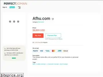 afhu.com