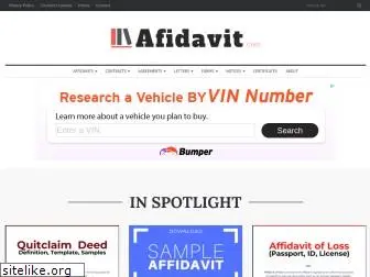 afidavit.com