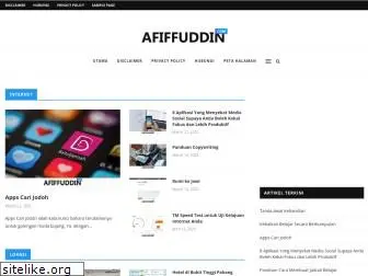 afiffuddin.com