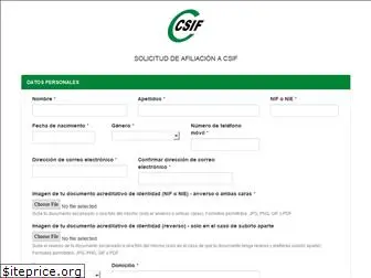 afiliacion.csif.es
