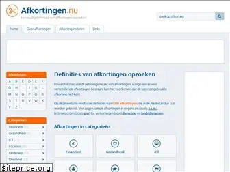 afkortingen.nu