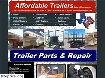 afordabletrailers.com