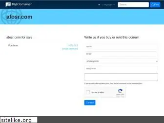 afosr.com