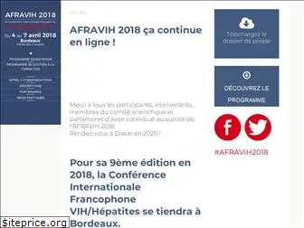 afravih2018.org