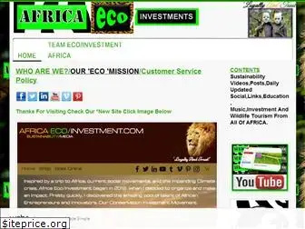 africaecoinvestment.com
