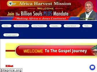 africaharvestmissions.com