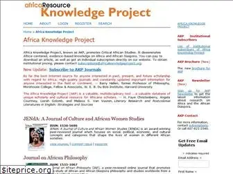 africaknowledgeproject.org