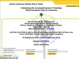 africanamericangolfershalloffame.com