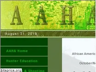 africanamericanhuntingassociation.com