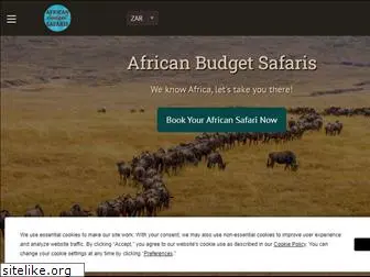 africanbudgetsafaris.com