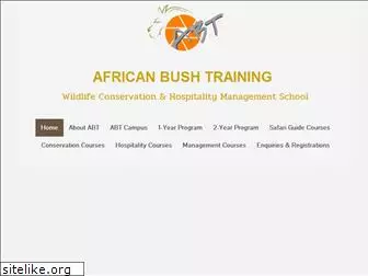 africanbushtraining.com