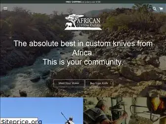 africancustomknives.com