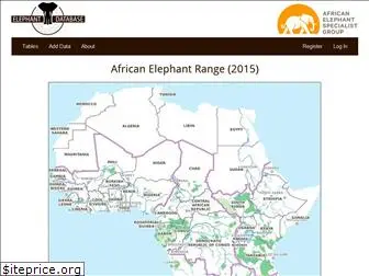 africanelephantdatabase.org