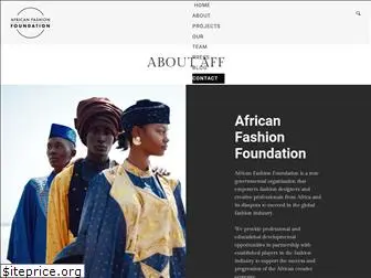 africanfashionfoundation.org