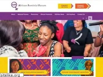 africanfeministforum.com