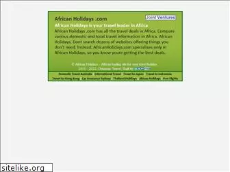 africanholidays.com