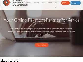 africanpaymentsolutions.com