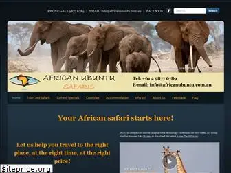 africanubuntusafaris.com.au