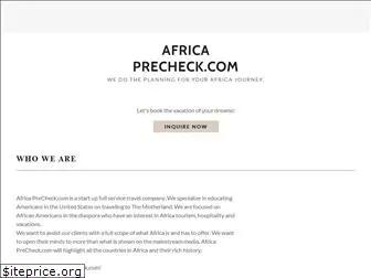 africaprecheck.com