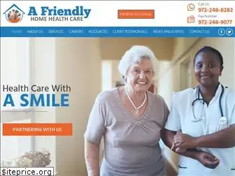 afriendlyhomehealthcare.com