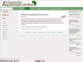 afrikanistik-aegyptologie-online.de