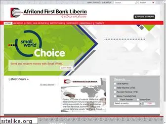 afrilandfirstbanklb.com